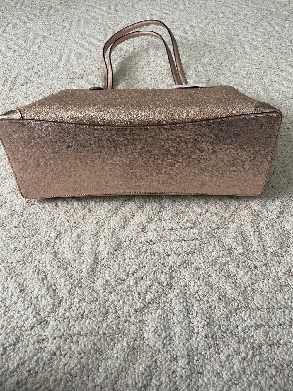 kate spade Glitter Tote in Rose Gold Sparkle - Picture 2 of 11